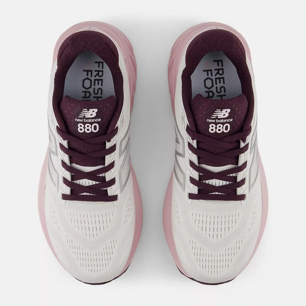 New Balance Women's Fresh Foam X 880v15 Sneaker in Reflection with Grey Matter and Rose Sugar