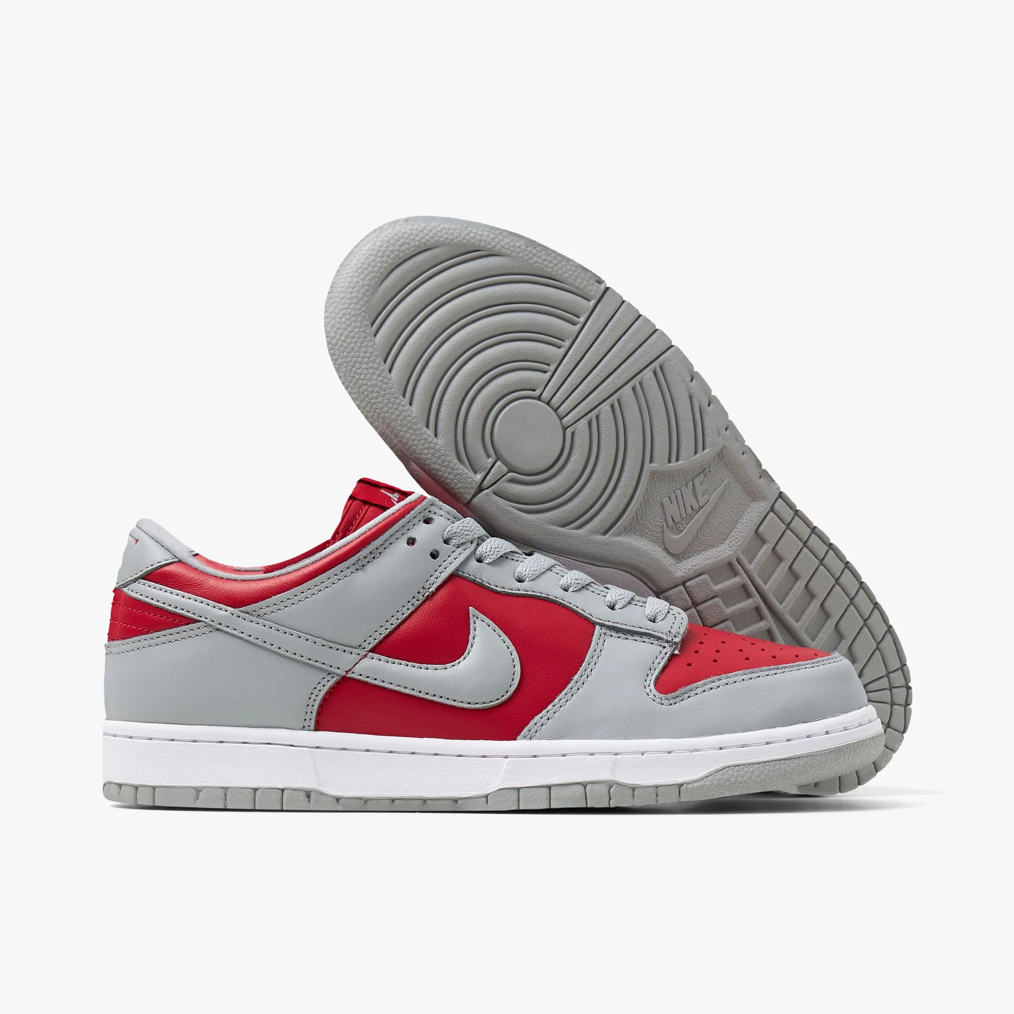 Nike Dunk Low Varsity Red / Silver - White