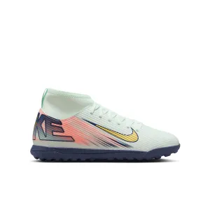 Nike Junior Mercurial Dream Speed Superfly 10 Club Turf Soccer Shoes - Green / Barely Green / MTLC Coin