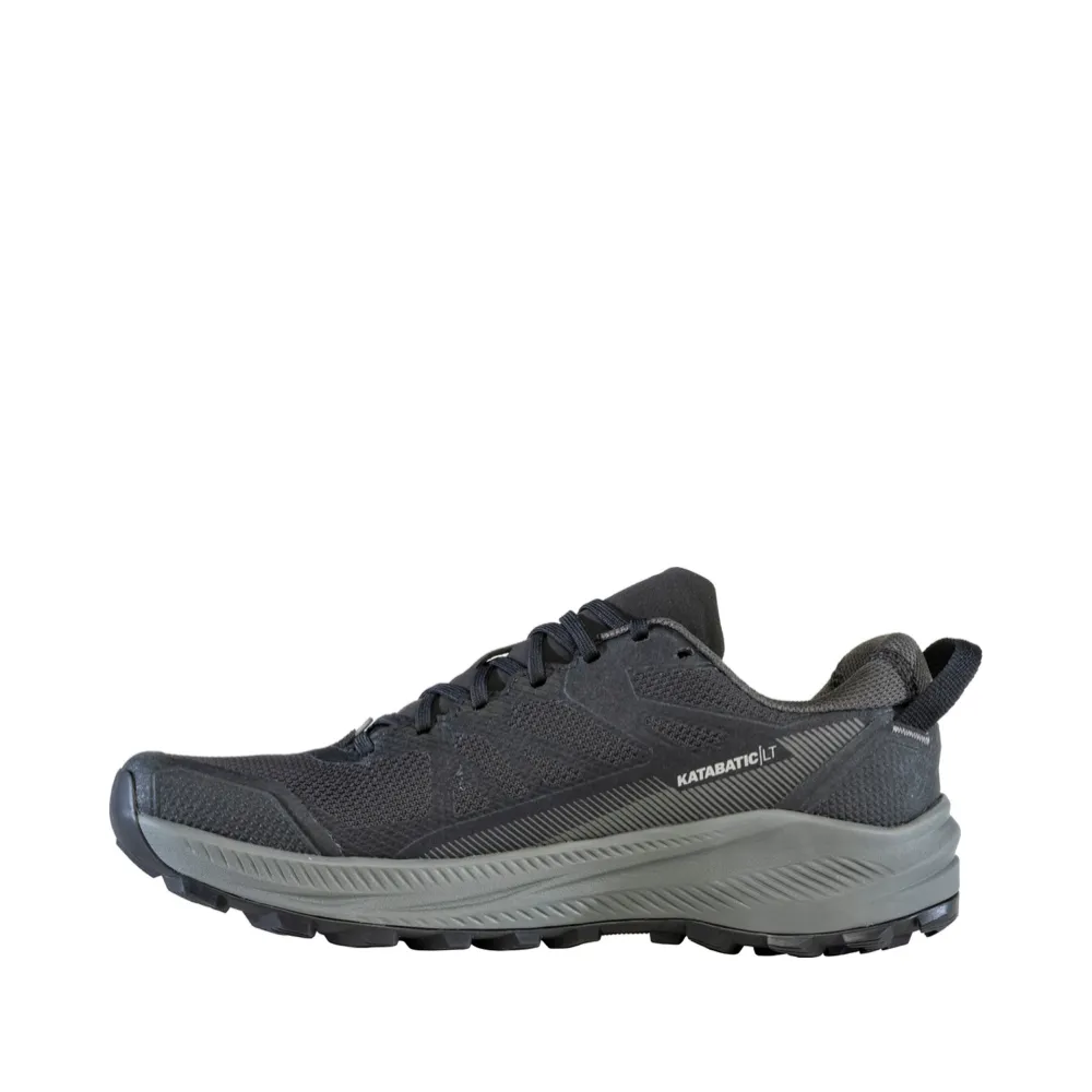 Oboz Men's Katabatic LT Low GTX Waterproof Hiker in Black Sea