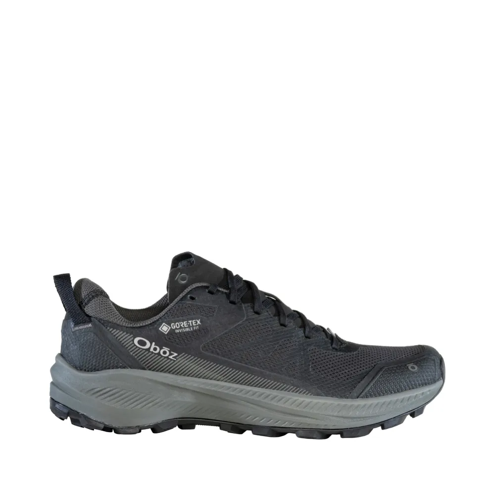 Oboz Men's Katabatic LT Low GTX Waterproof Hiker in Black Sea