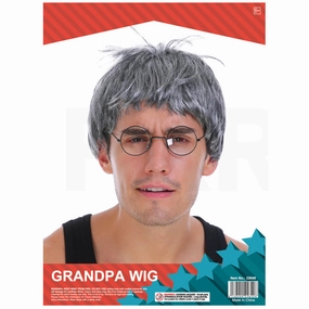 Old Man Grandpa Wig