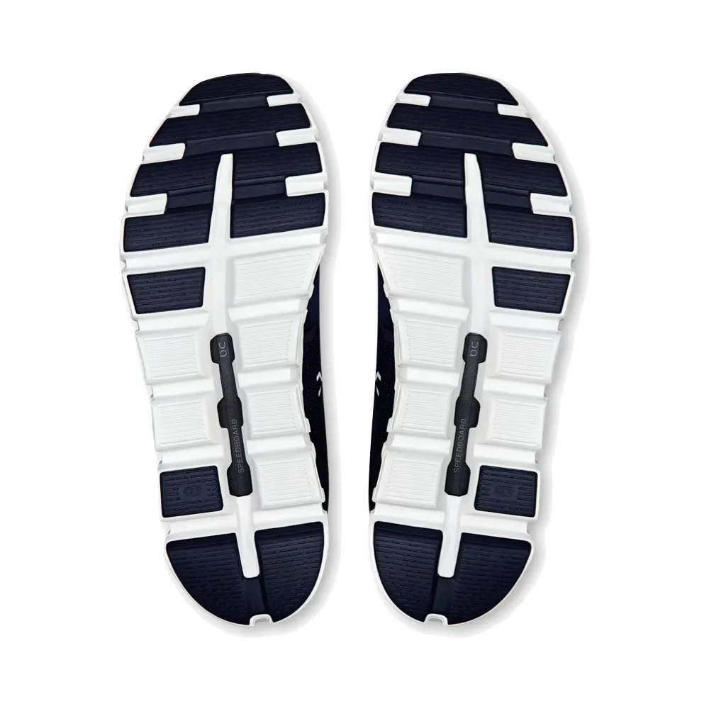 On Men's Cloud 6 Sneaker in Midnight/White