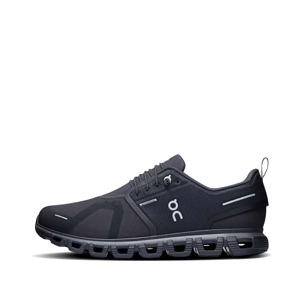 On Men's Cloud 6 Waterproof Sneaker in Black/Black