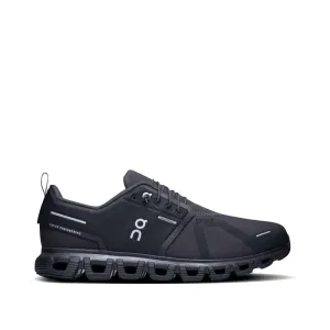 On Men's Cloud 6 Waterproof Sneaker in Black/Black