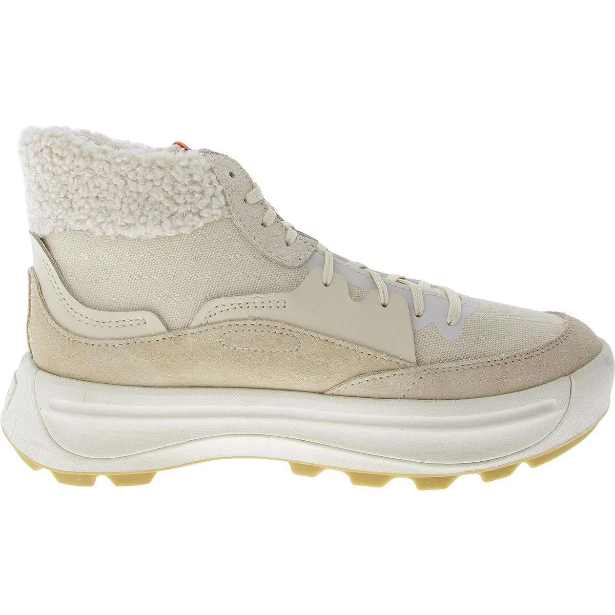 ONA 503 Mid Womens Canvas Faux Fur Casual And Fashion Sneakers