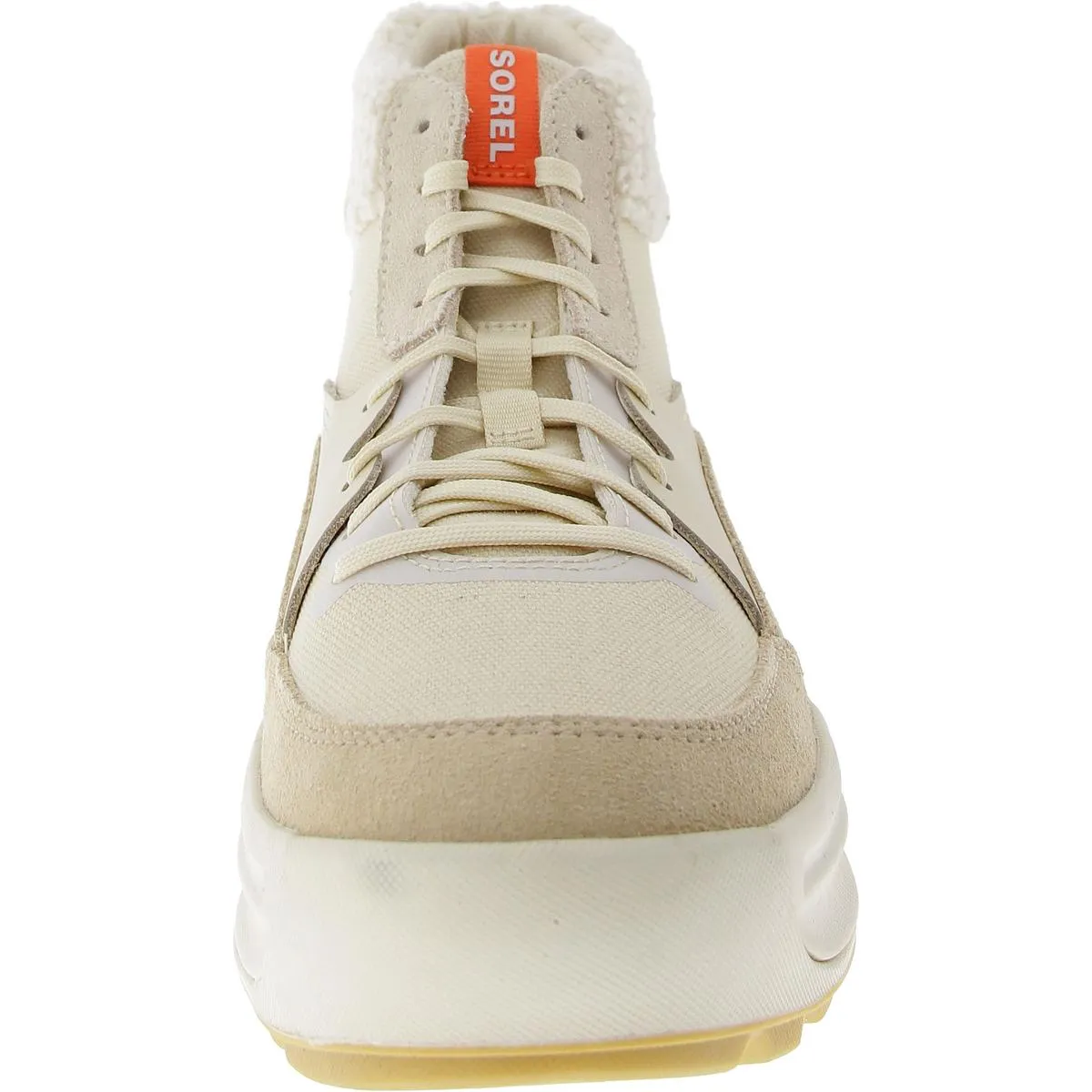 ONA 503 Mid Womens Canvas Faux Fur Casual And Fashion Sneakers