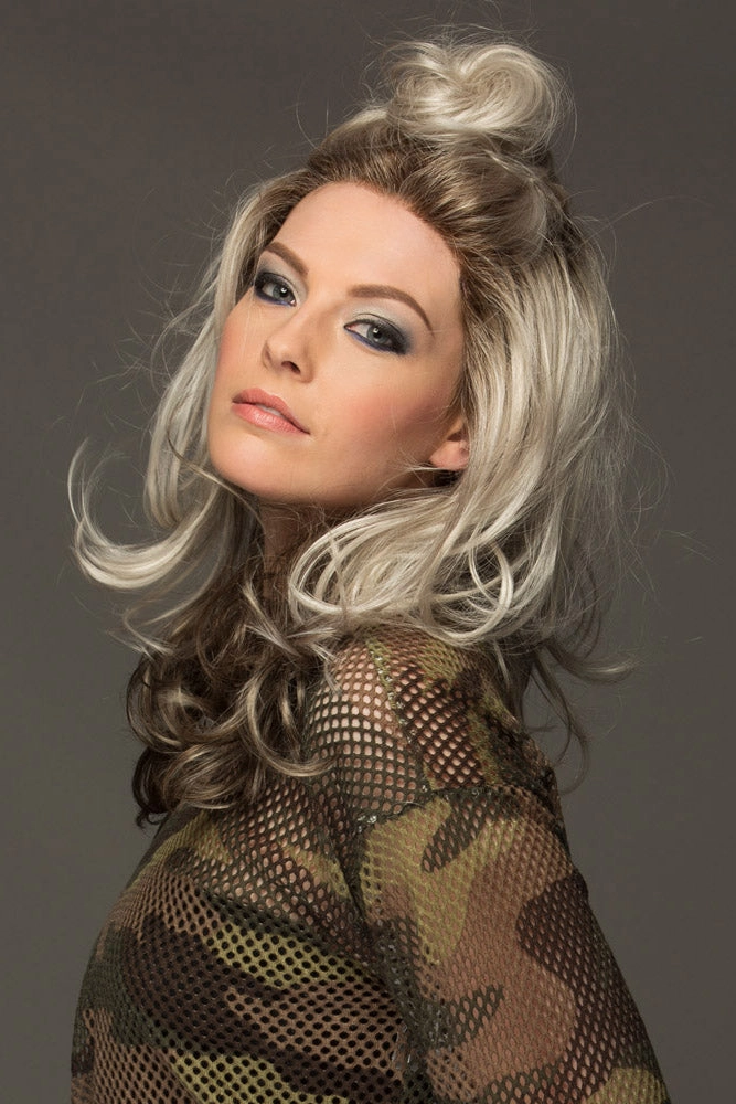 Orchid <br>Synthetic Lace Front with Lace Part Wig