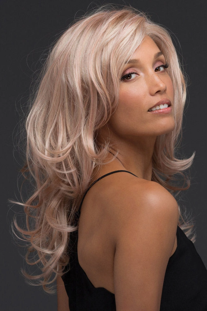 Orchid <br>Synthetic Lace Front with Lace Part Wig