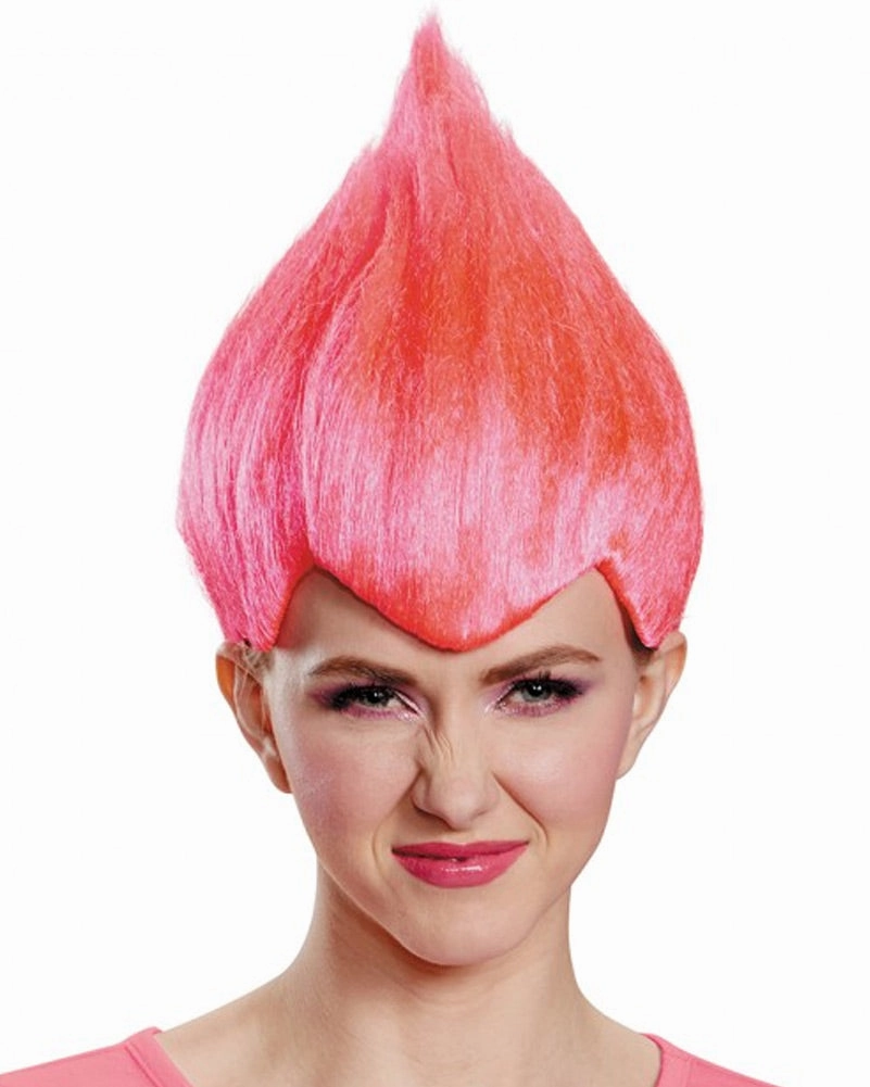 Pink Troll Wig