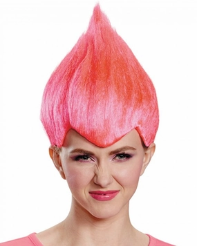 Pink Troll Wig