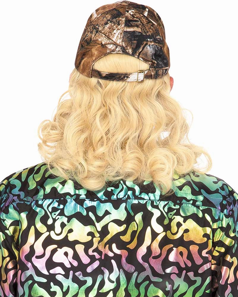 Redneck Hunting Cap with attached Hair