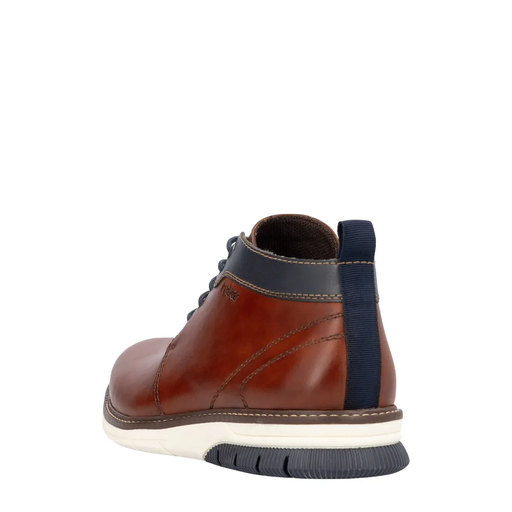 Rieker Men's Dustin 17 Boot in Peanut Brown