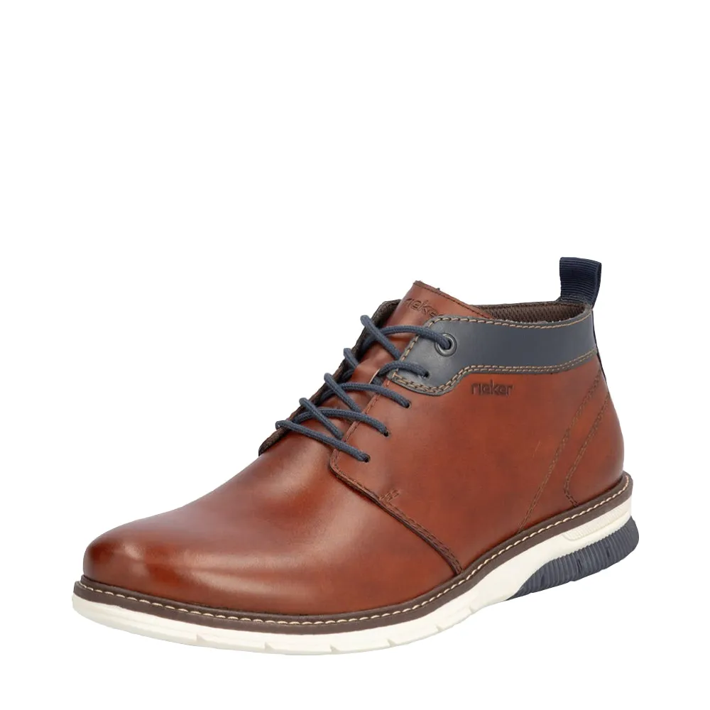 Rieker Men's Dustin 17 Boot in Peanut Brown