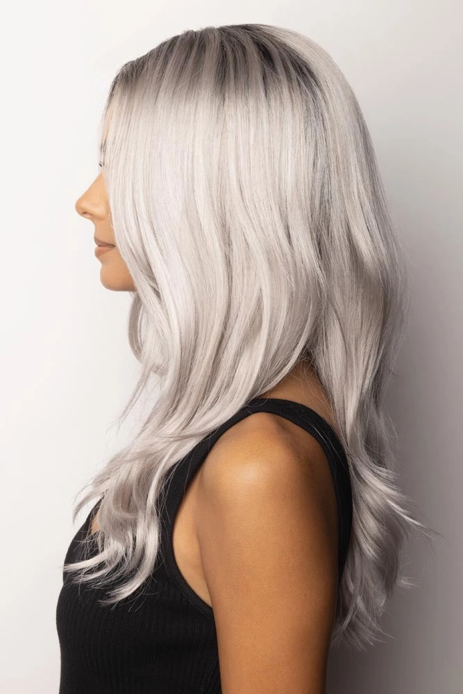 Sage <br>Synthetic Lace Front with Lace Part Wig