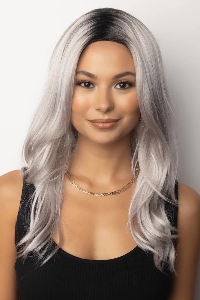 Sage <br>Synthetic Lace Front with Lace Part Wig