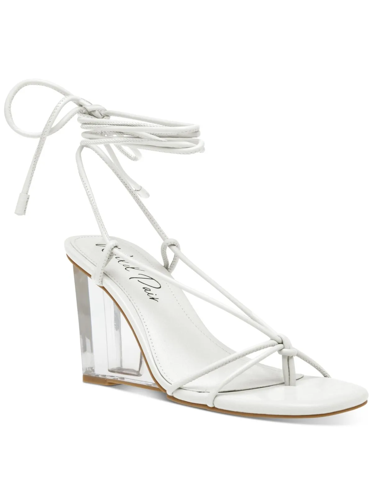 SANTEAGO Womens Open Toe Casual Wedge Heels
