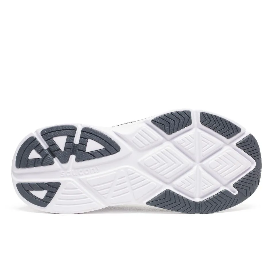 Saucony Men's Guide 18 Running Shoes in Black/White SS25