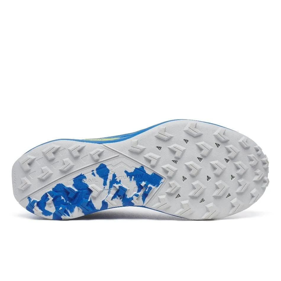 Saucony Men's Peregrine 15 Running Shoes in Skydiver/Pickle SS25