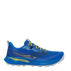 Saucony Men's Peregrine 15 Running Shoes in Skydiver/Pickle SS25