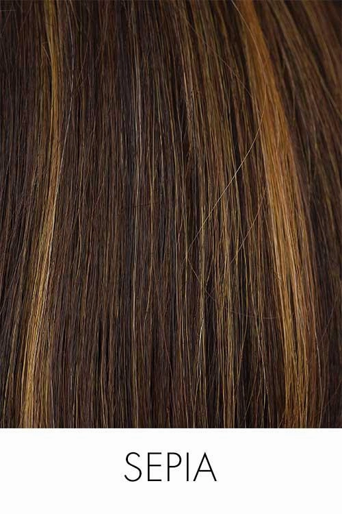 Scorpio Partial Mono <br>Synthetic Monofilament with Lace Front Wig