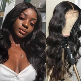 Skin Melt Full Lace Body Wave Wig Invisible Swiss Lace Wigs