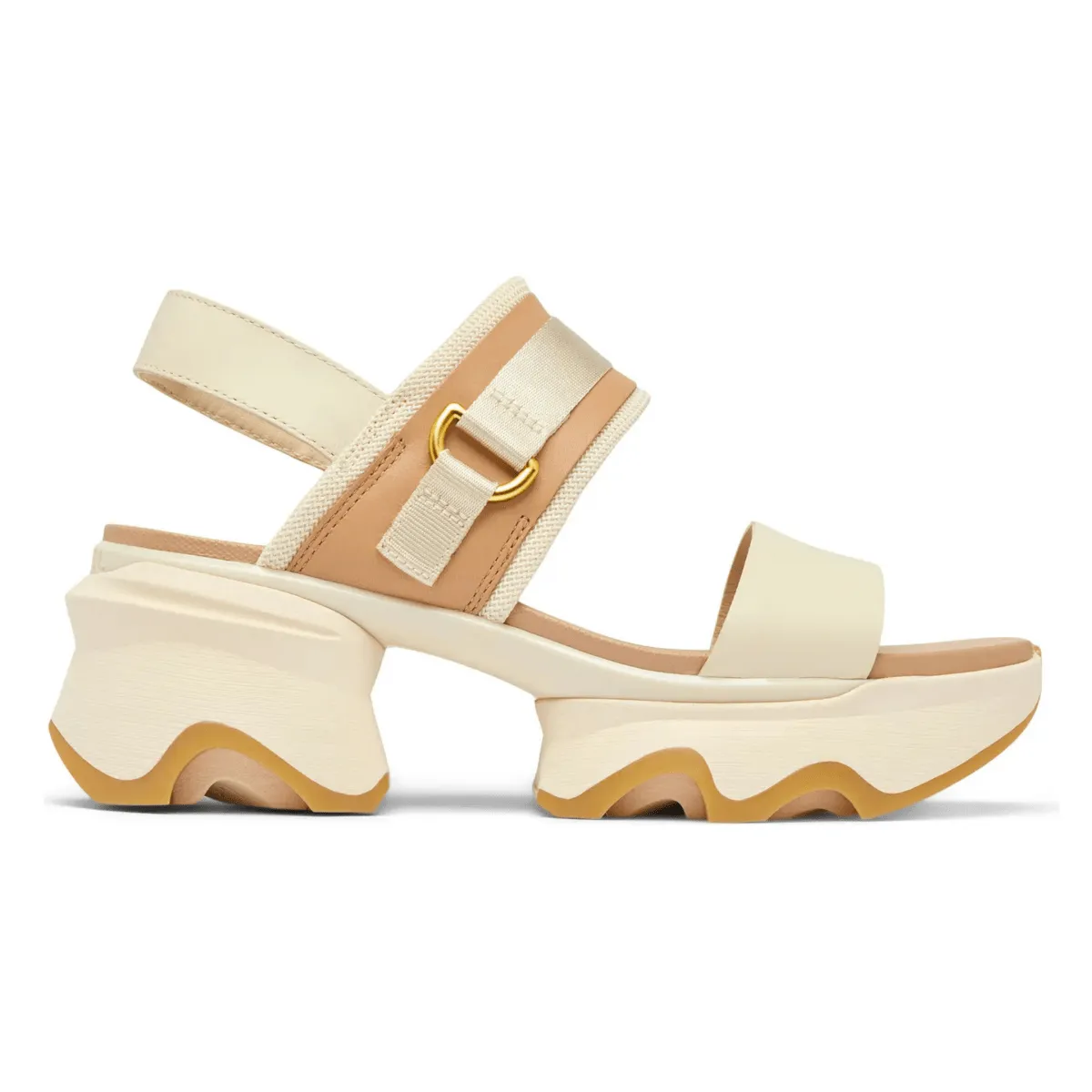Sorel Women's Kinetic Impact Slingback Heel Honey White/Sea Salt