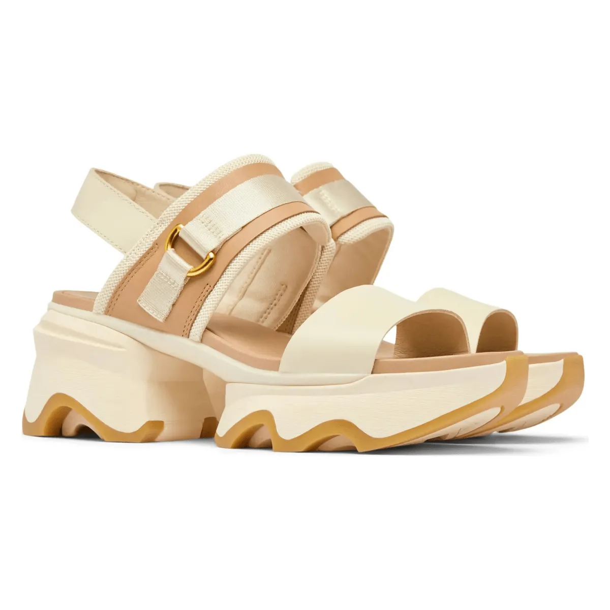 Sorel Women's Kinetic Impact Slingback Heel Honey White/Sea Salt