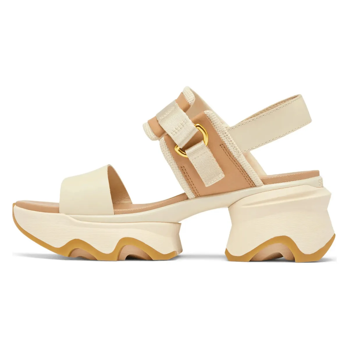 Sorel Women's Kinetic Impact Slingback Heel Honey White/Sea Salt