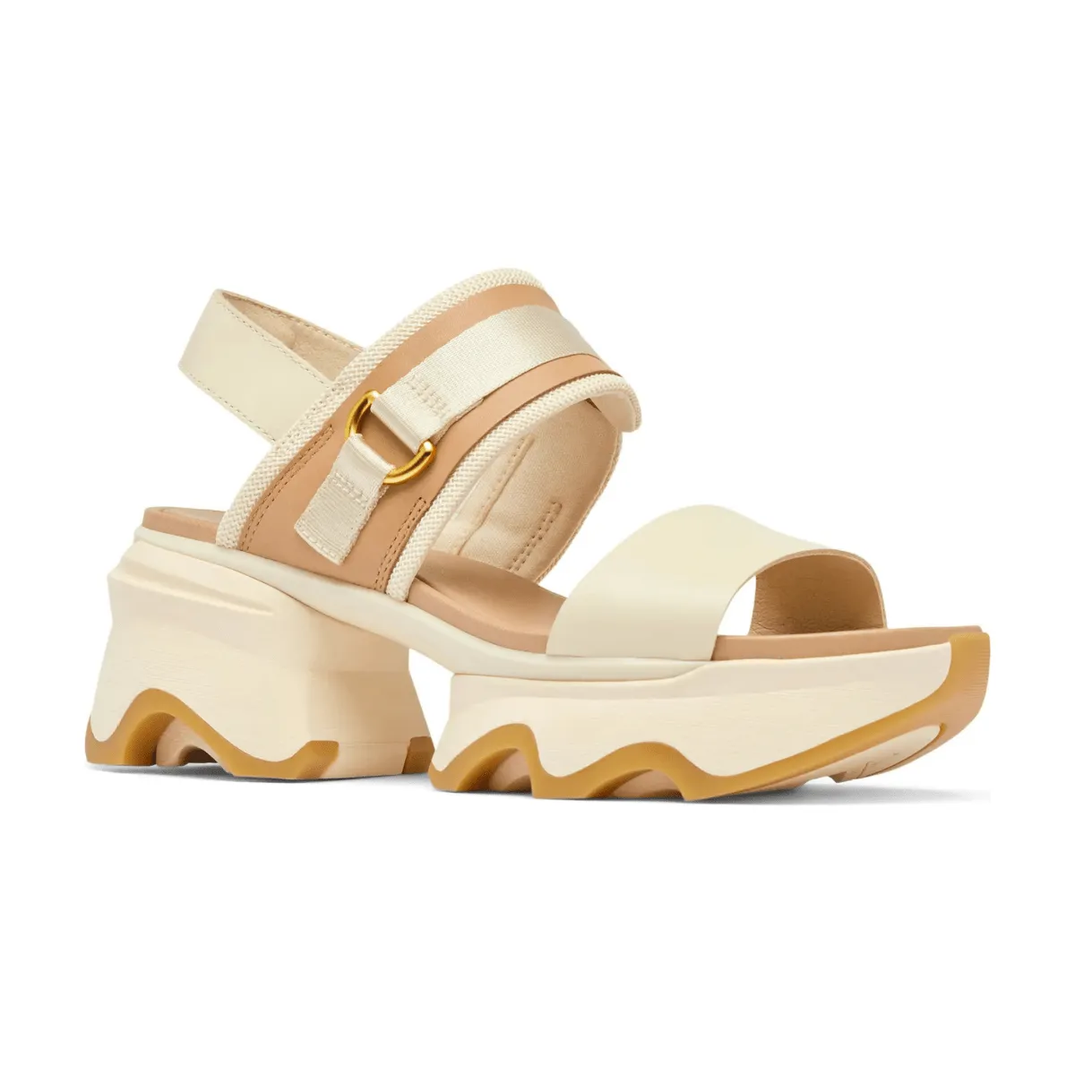 Sorel Women's Kinetic Impact Slingback Heel Honey White/Sea Salt
