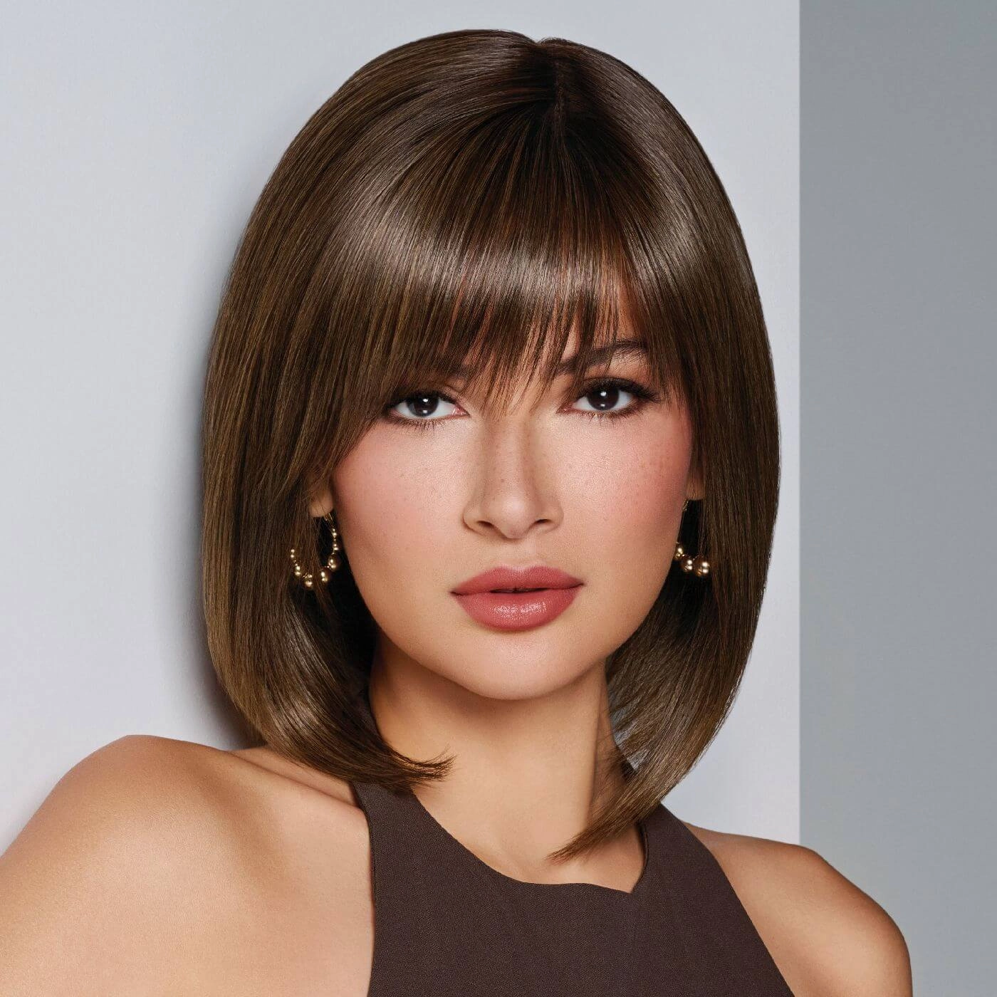 Straight To Camera Mono/Hand-Tied Ext Lace Front Wig Raquel Welch FeatherLiteCollection