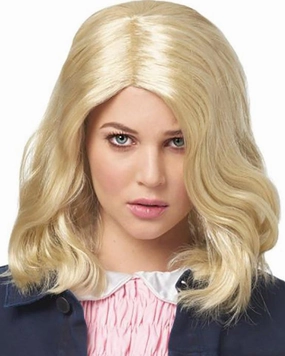 Strange Girl Short Blonde Wig