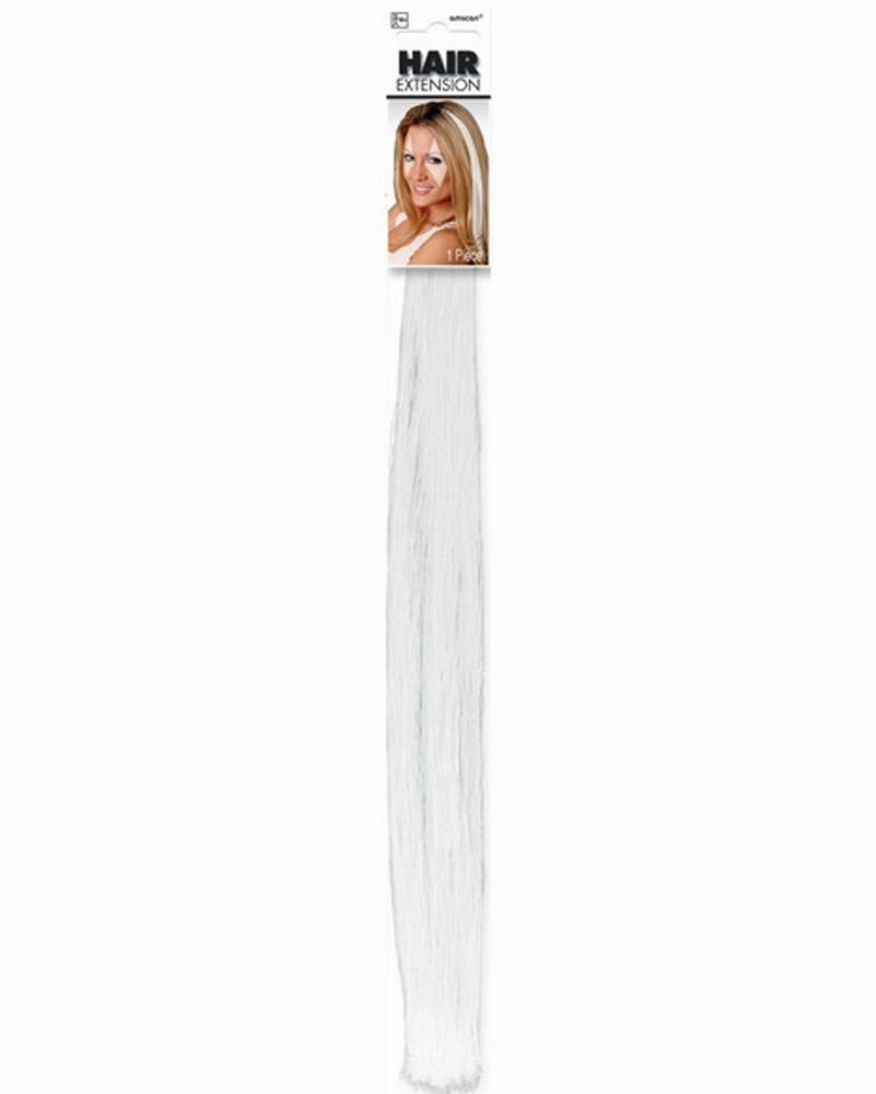 Team Spirit White Hair Extension