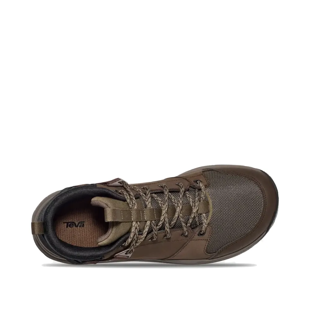 Teva Men's Grandview Mid GTX Waterproof Hiker in Chocolate Brown