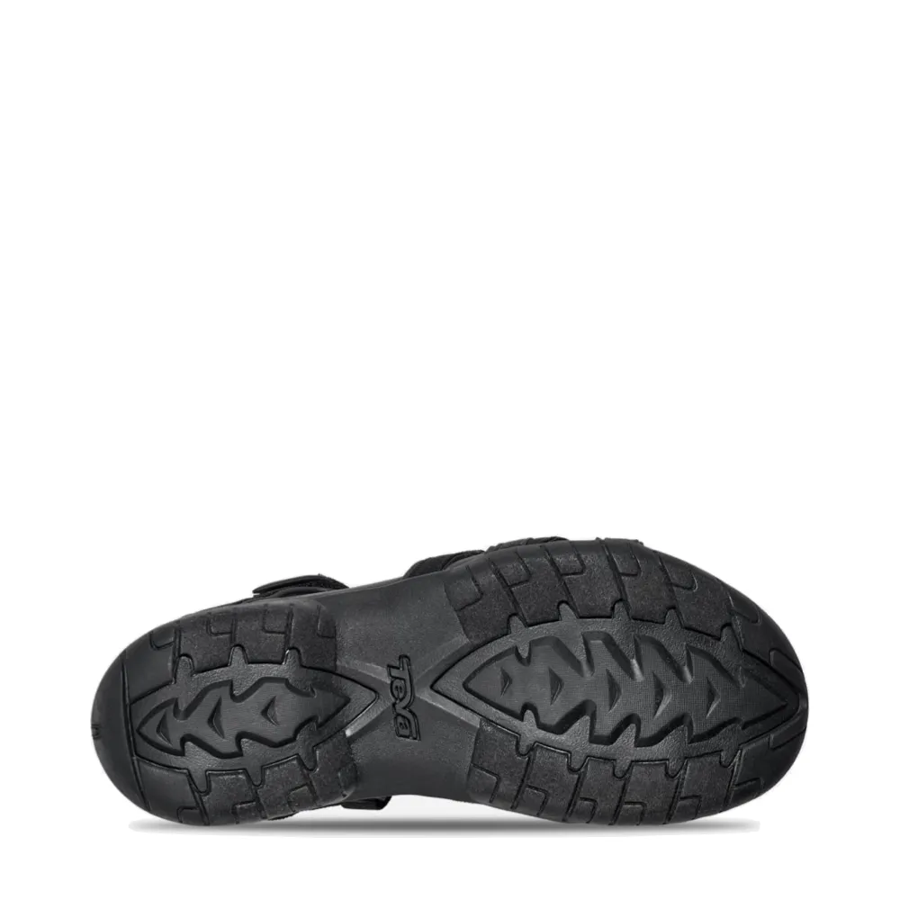 Teva Women's Tirra Web Waterproof Sandal in Black/Black