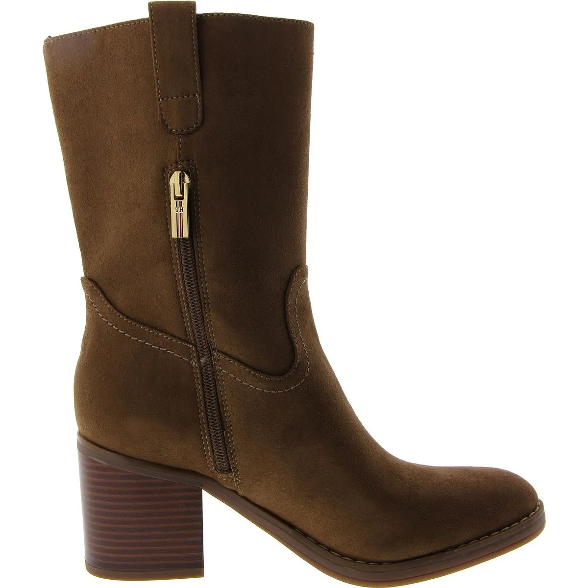 Theal 2 Womens Faux Leather Casual Mid-Calf Boots