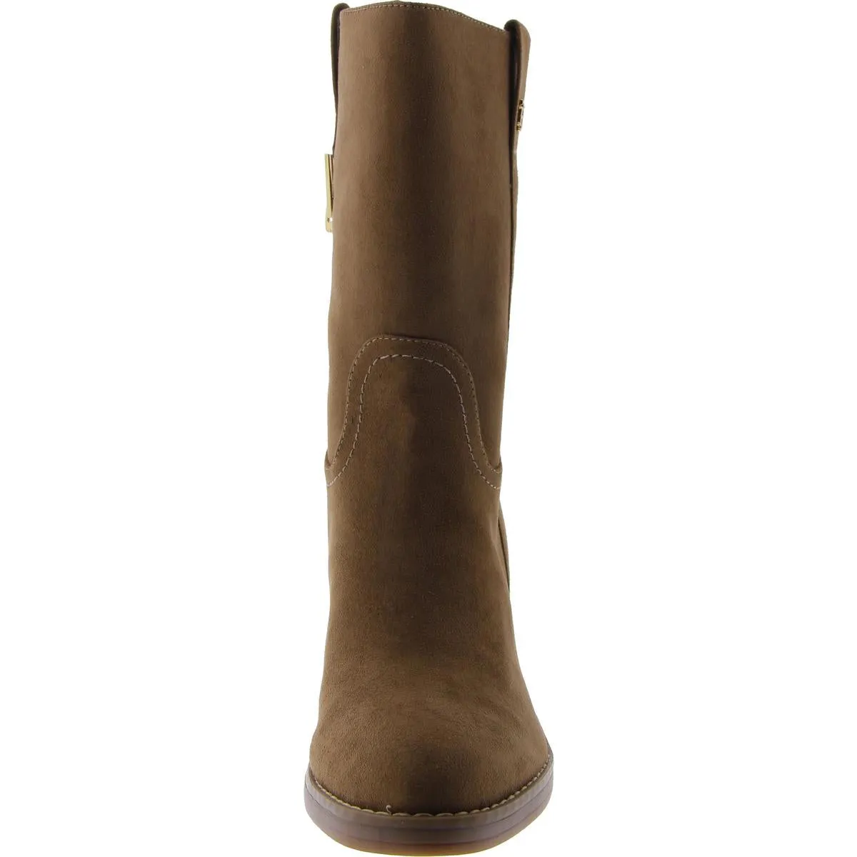 Theal 2 Womens Faux Leather Casual Mid-Calf Boots