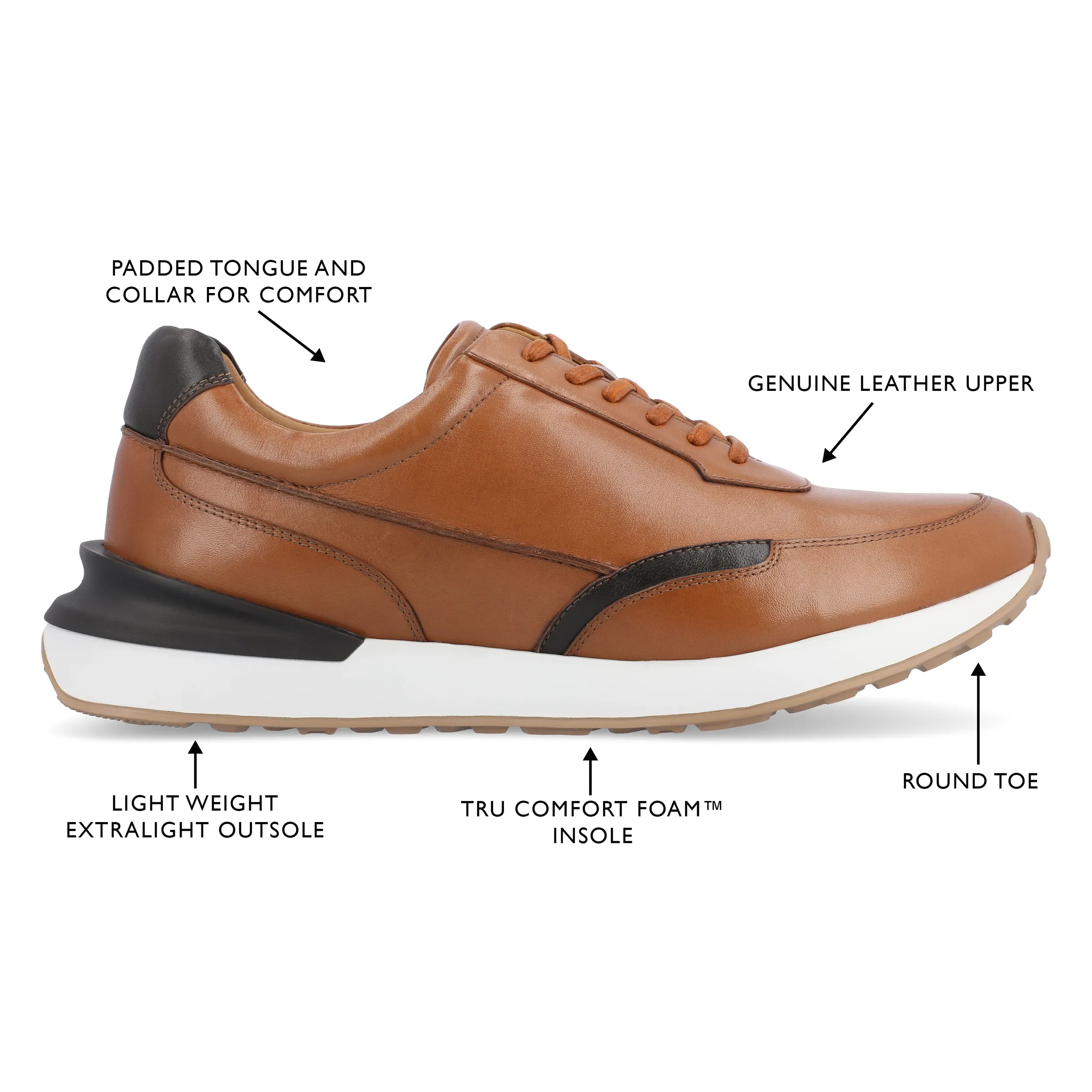Thomas & Vine Lowe Casual Leather Sneaker