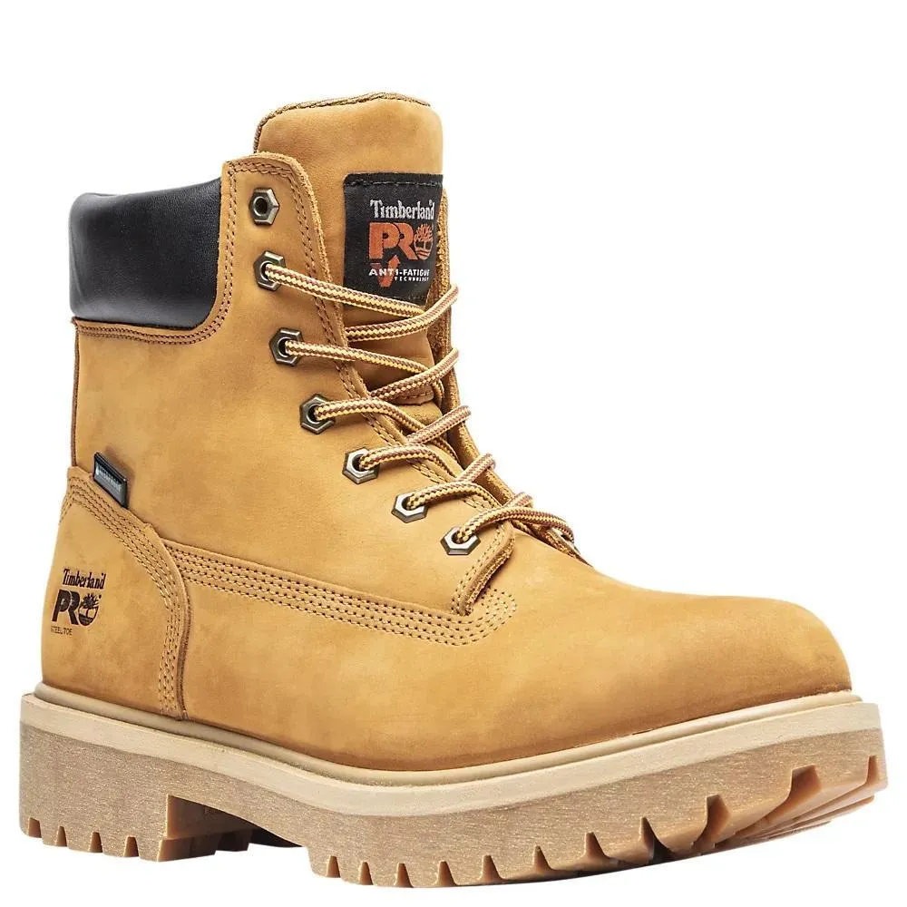 Timberland Men's 65016 PRO速 Direct Attach 6"  Wheat Steel Toe Waterproof