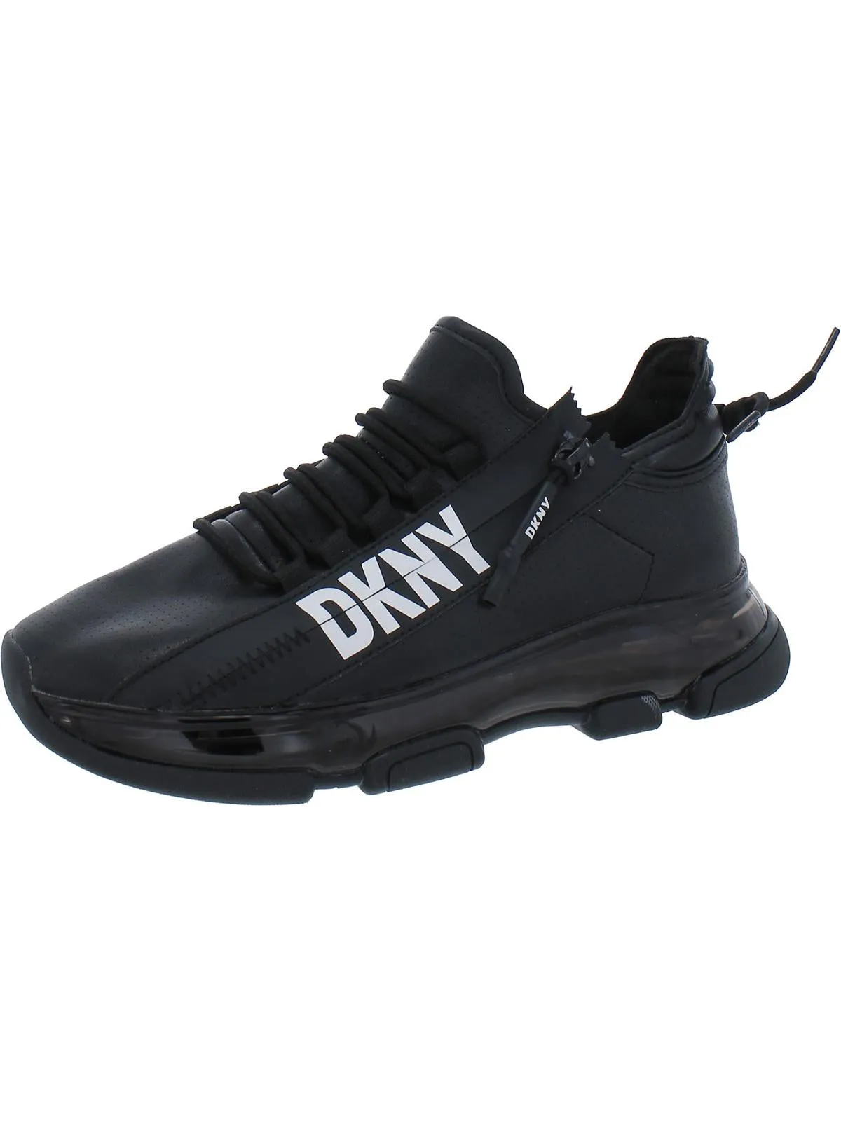Tokyo Womens Faux Leather Lace-Up Athletic & Training Shoes