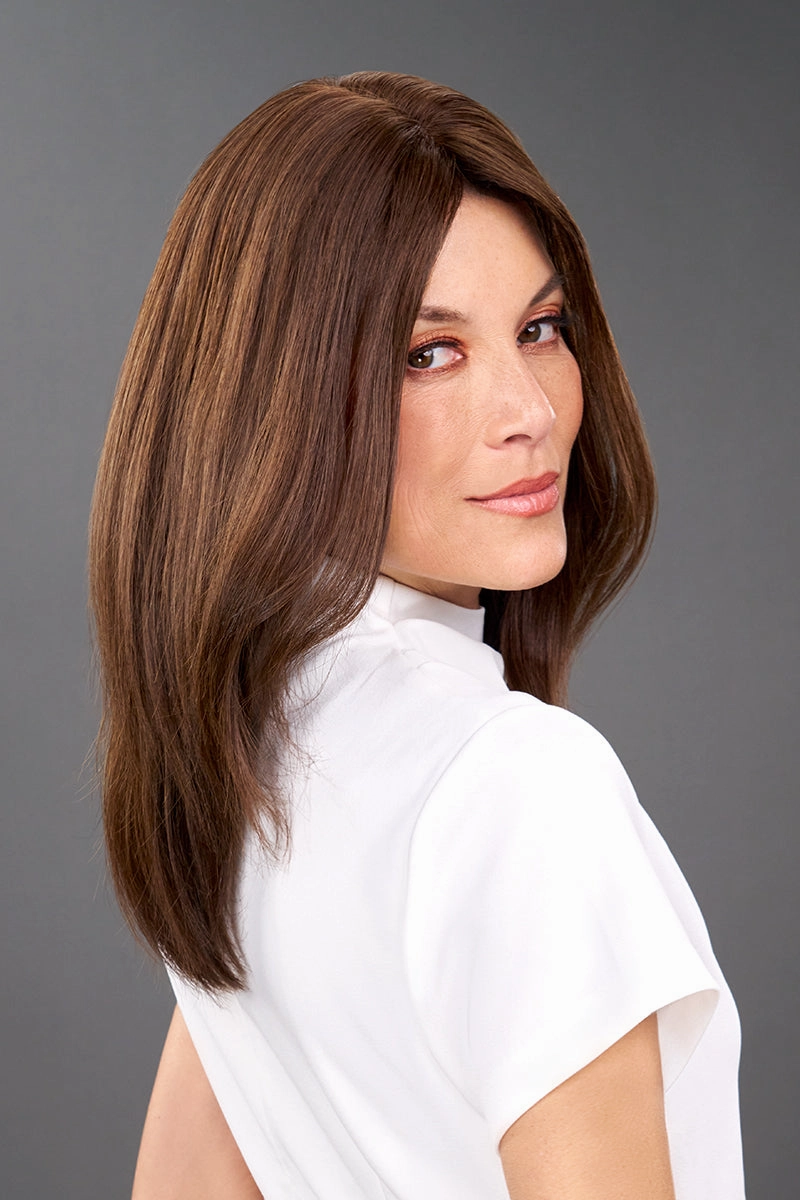 Top Flex 12&quot; Topper by Jon Renau | Topper | Human Hair