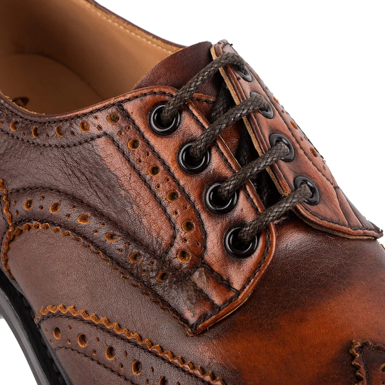Trickers Bourton Country Shoe Caramel Kudu