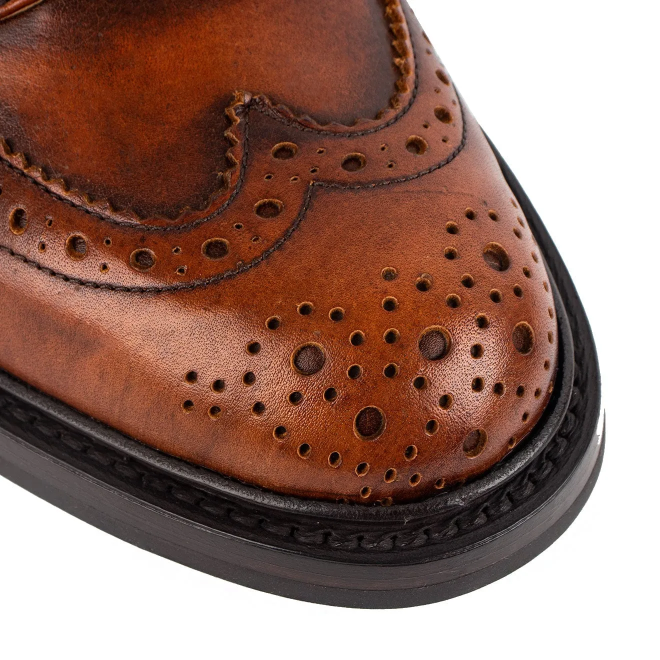 Trickers Bourton Country Shoe Caramel Kudu