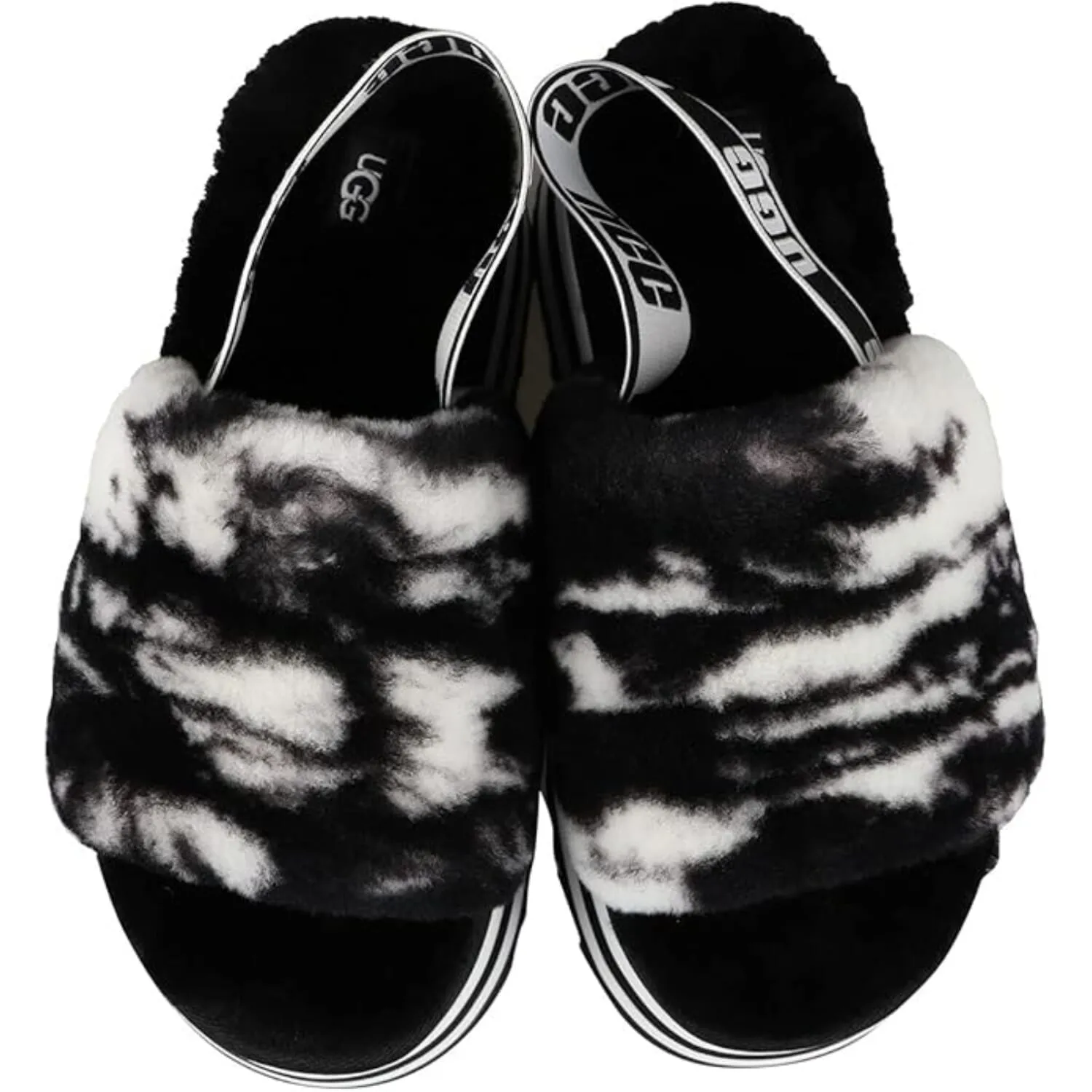 UGG Disco Marble Slide Black  1122032-W-BLK Women's