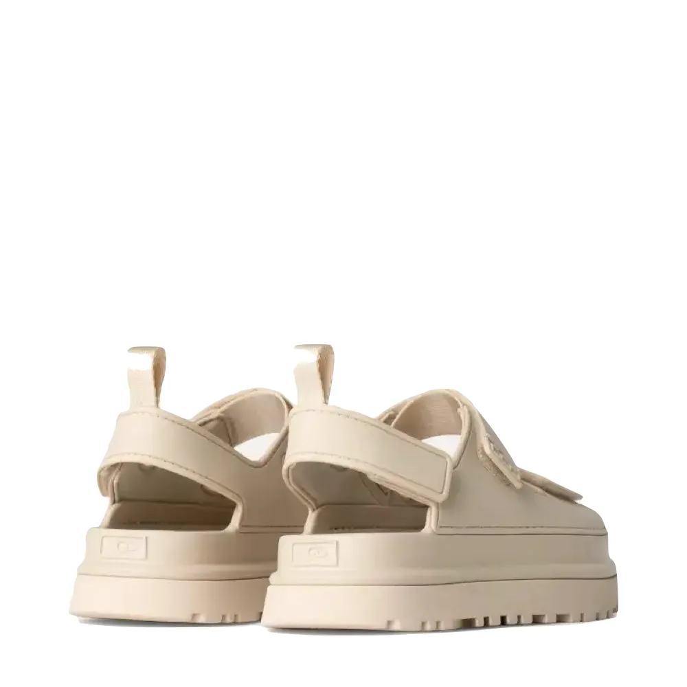 Ugg Women's GoldenGlow Platform Sandal in Sea Salt