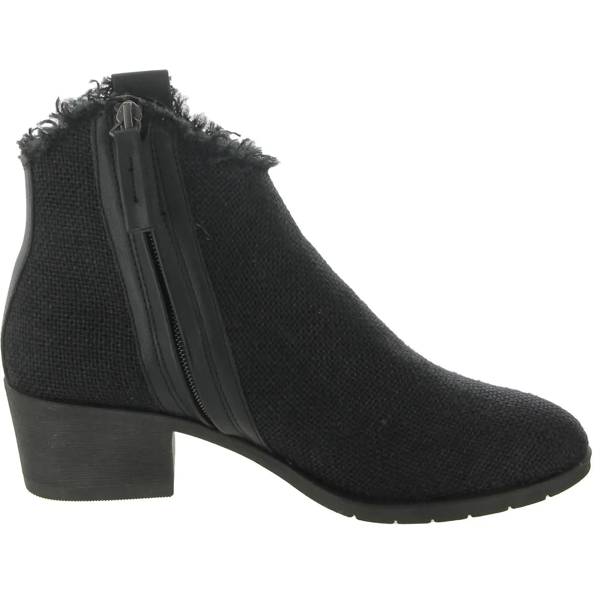 Uma Womens Jute Pull On Ankle Boots