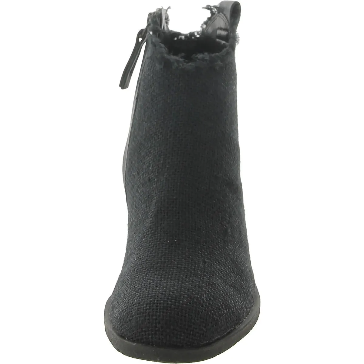 Uma Womens Jute Pull On Ankle Boots