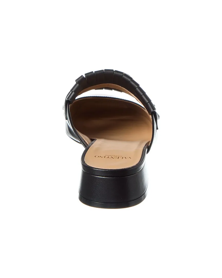 Valentino VLogo Signature 25 Leather Mule