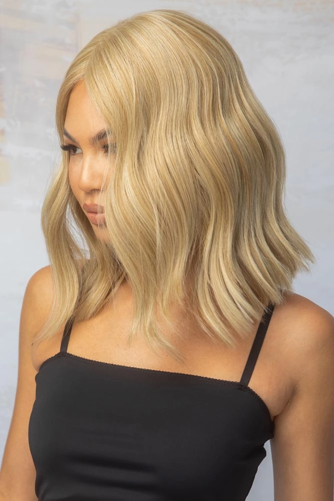 Velvet Wavez <br>Synthetic Lace Front with Lace Part Wig