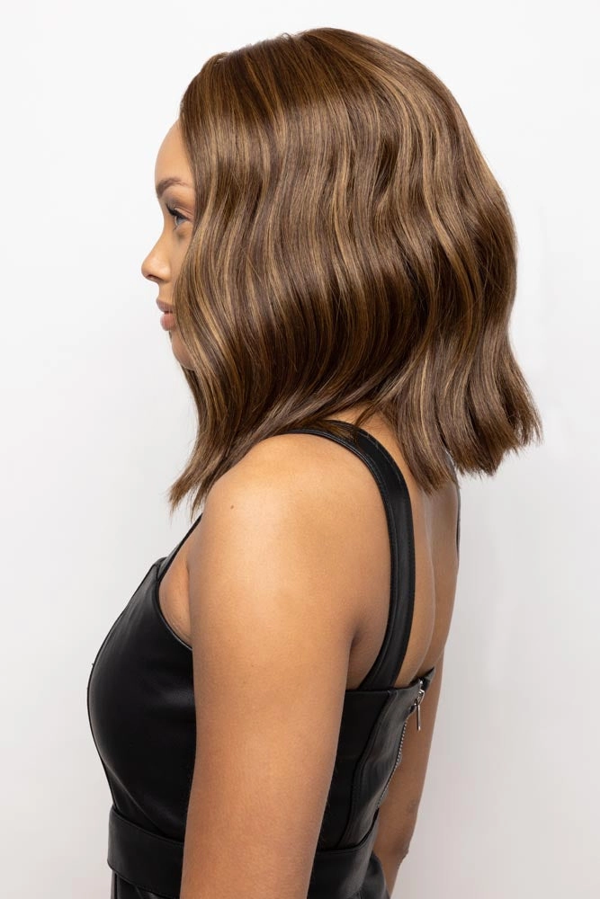 Velvet Wavez <br>Synthetic Lace Front with Lace Part Wig
